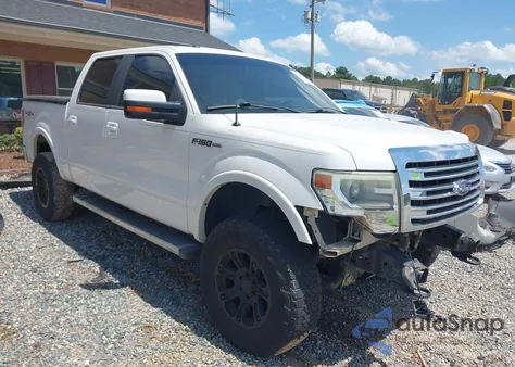 2014 Ford F-150 Lariat from USA, damaged, VIN 1FTFW1EF1EKF01373